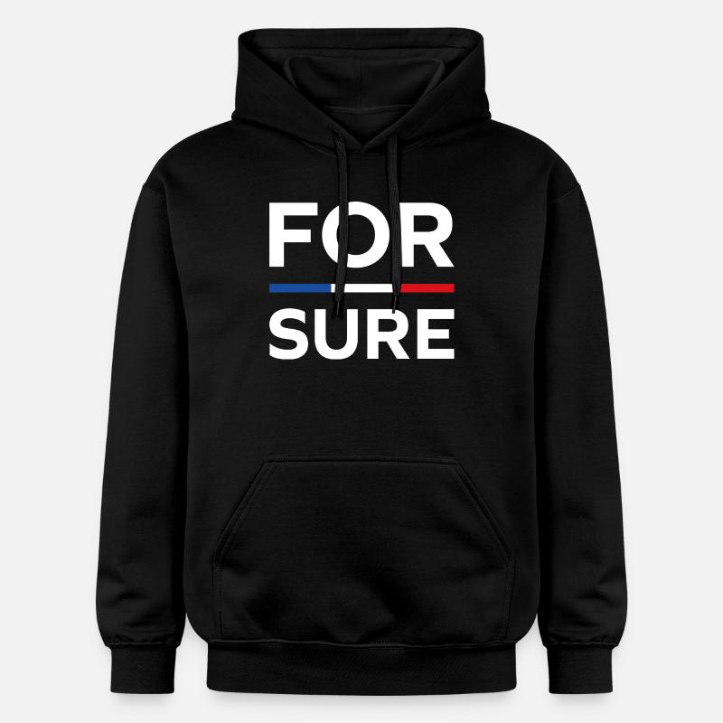 macron For sure - Sweat à capuche Softstyle® Gildan Unisexe - noir