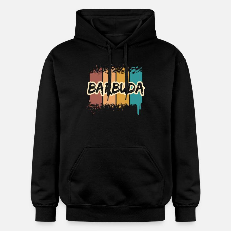 Barbuda - Sweat à capuche Softstyle® Gildan Unisexe - noir
