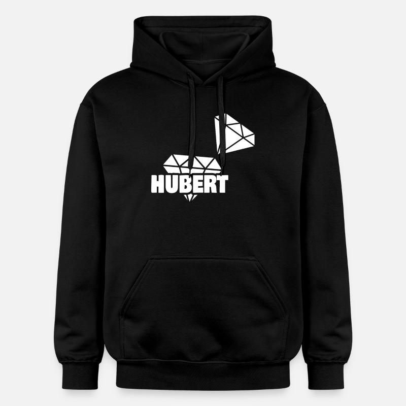 Cadeau pour Hubert - Sweat à capuche Softstyle® Gildan Unisexe - noir