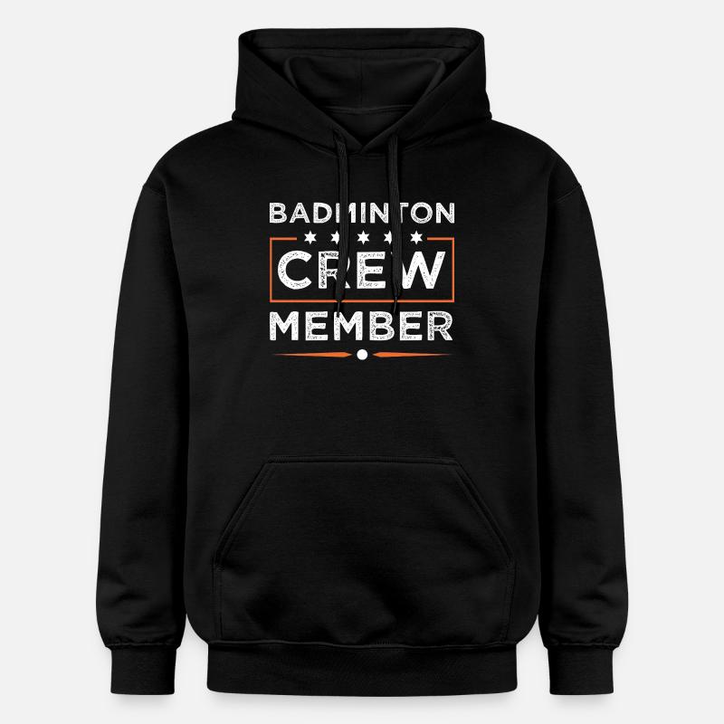 Équipe de badminton - Sweat à capuche Softstyle® Gildan Unisexe - noir