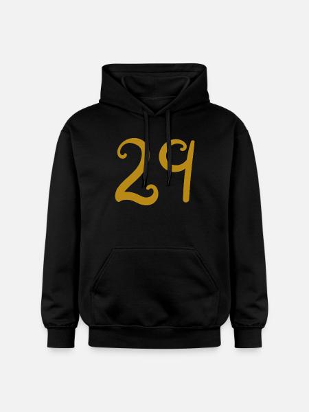 29 - Sweat à capuche Softstyle® Gildan Unisexe - noir