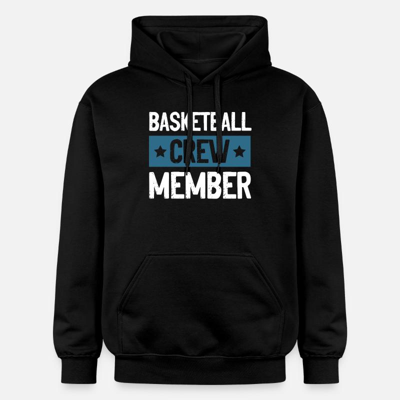 Équipe de basket-ball - Sweat à capuche Softstyle® Gildan Unisexe - noir