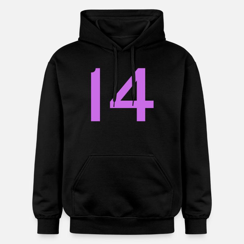 14 - Sweat à capuche Softstyle® Gildan Unisexe - noir