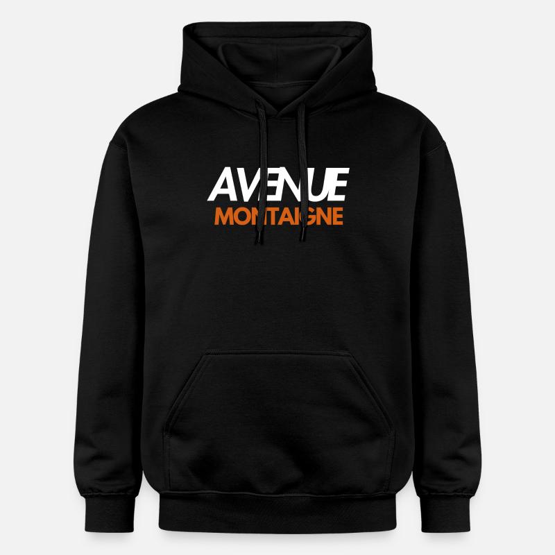 VALORA - Sweat à capuche Softstyle® Gildan Unisexe - noir