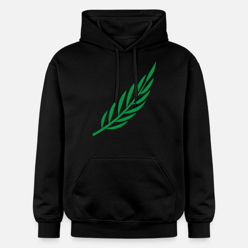 branche de laurier - Sweat à capuche Softstyle® Gildan Unisexe - noir