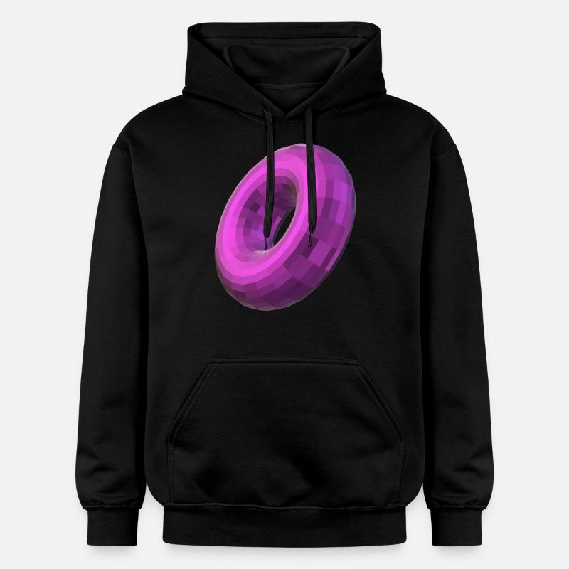 Tore métallique - Sweat à capuche Softstyle® Gildan Unisexe - noir