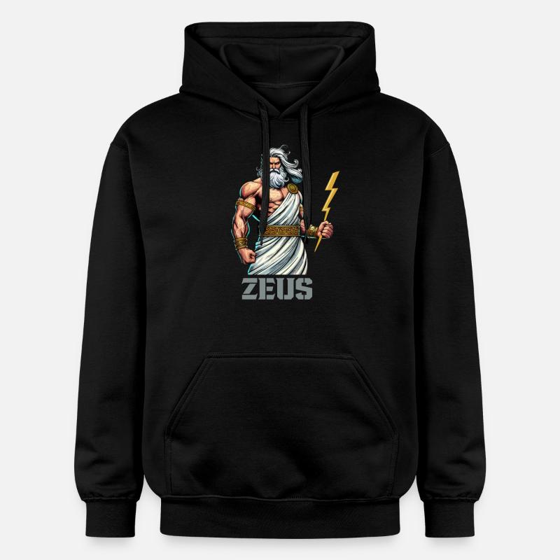 Zeus - Sweat à capuche Softstyle® Gildan Unisexe - noir