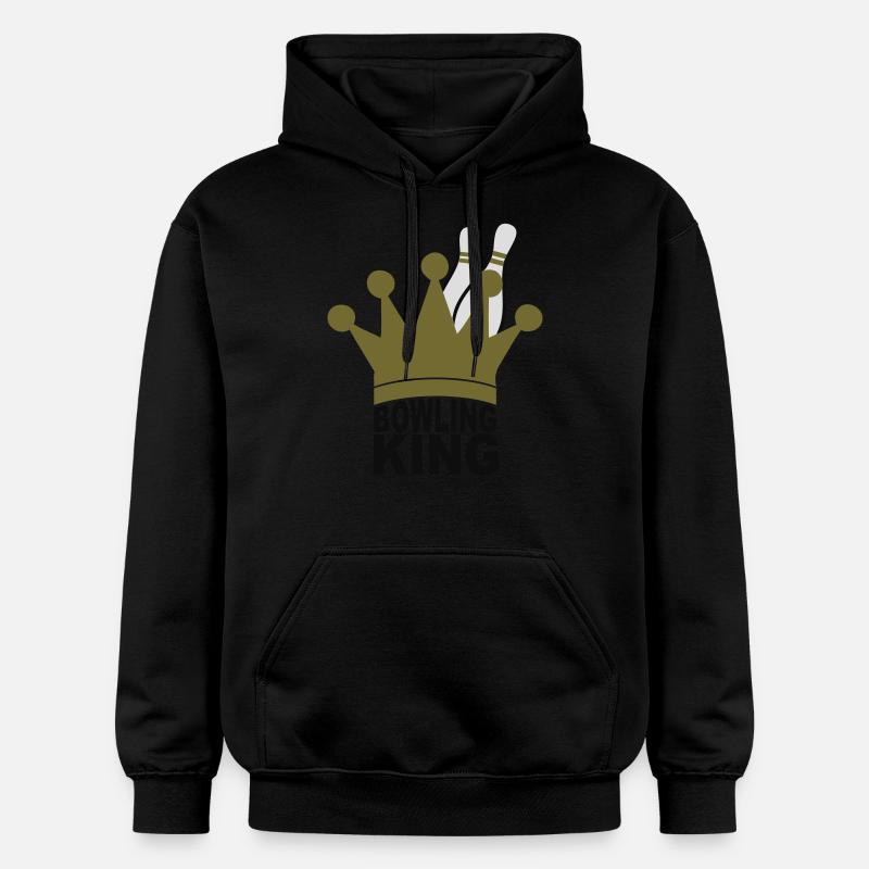 Bowling roi - Sweat à capuche Softstyle® Gildan Unisexe - noir