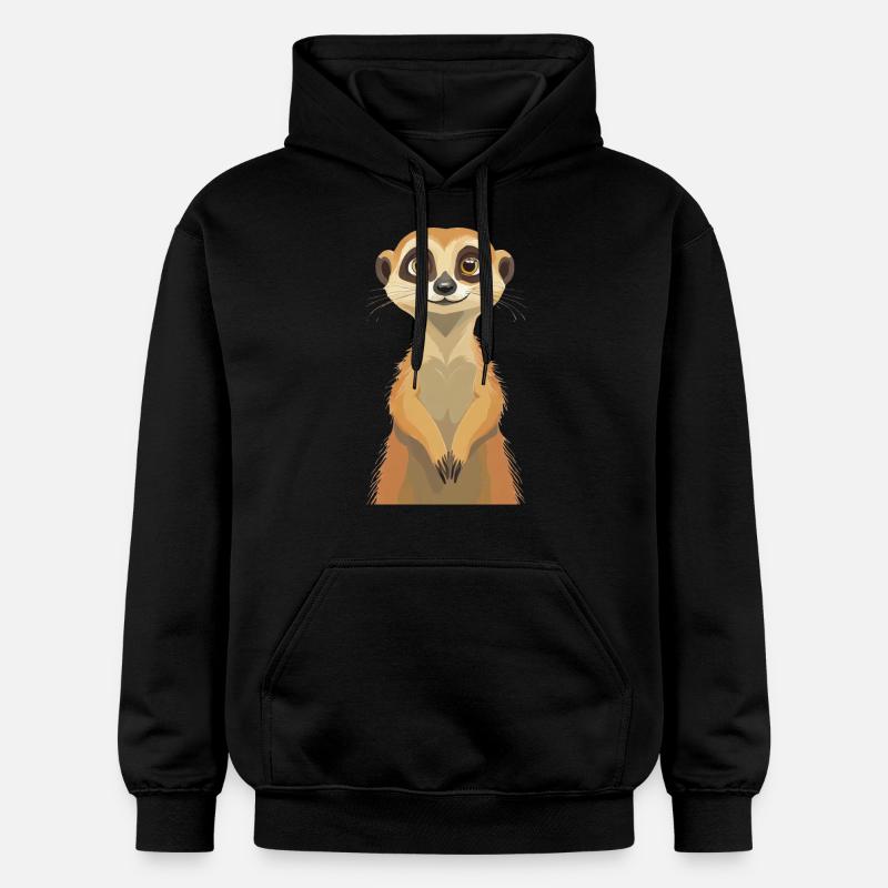 Suricate - Sweat à capuche Softstyle® Gildan Unisexe - noir