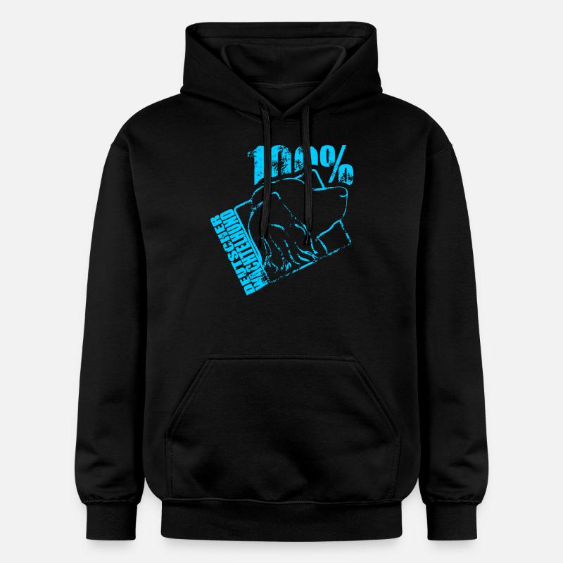 German Spaniel 100 - Gildan Unisex Softstyle® Midweight Hoodie - black