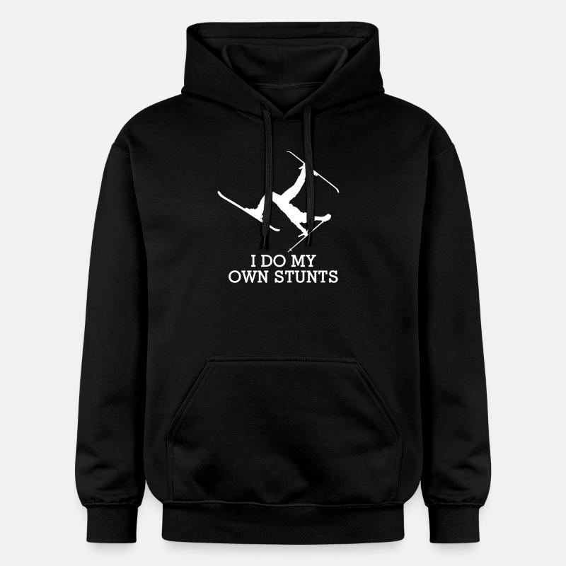 ski - Sweat à capuche Softstyle® Gildan Unisexe - noir