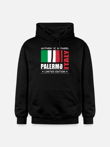 Palermo - Gildan Unisex Softstyle® Midweight Hoodie - Schwarz
