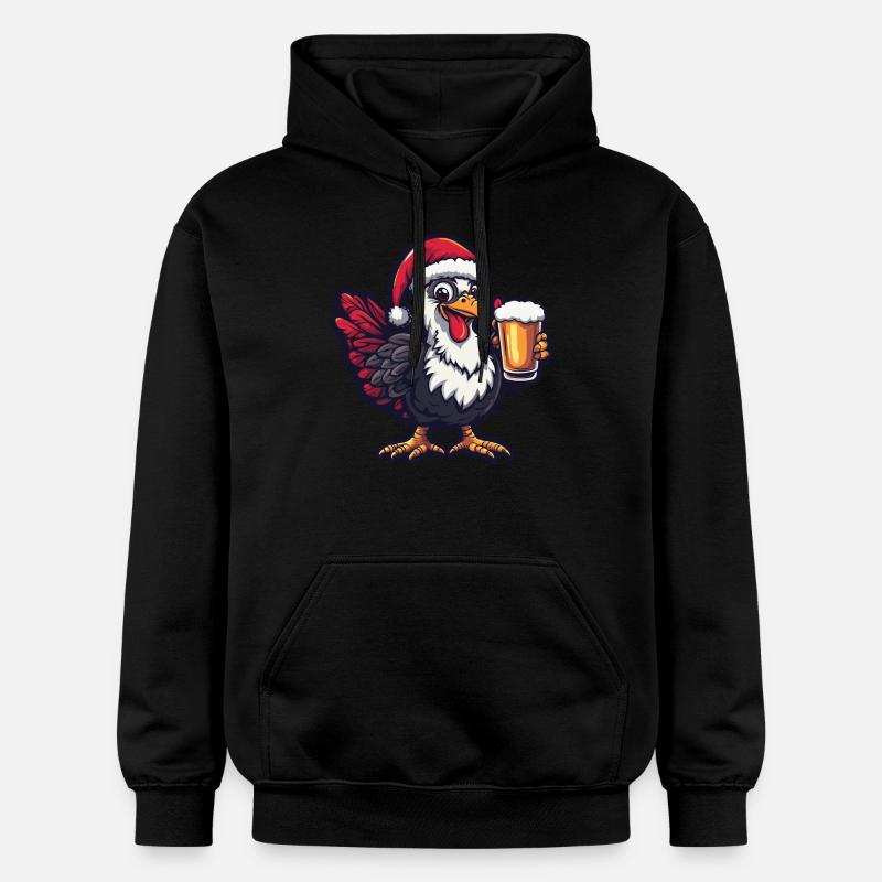 Truthan Bière Noël Noël - Sweat à capuche Softstyle® Gildan Unisexe - noir