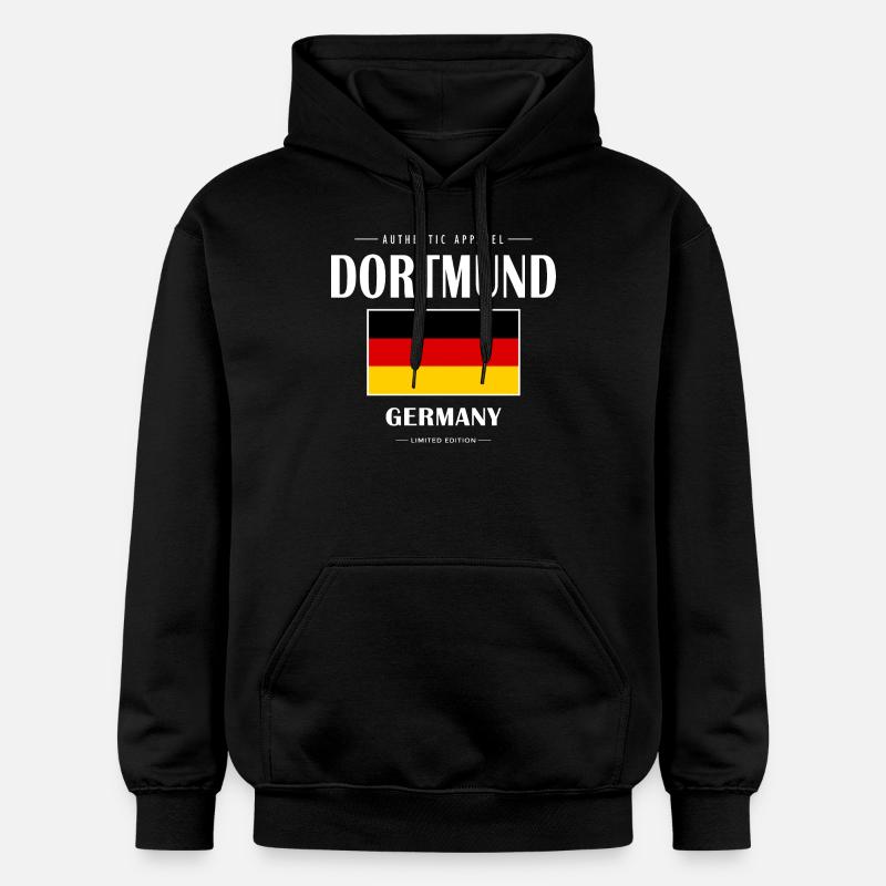 Dortmund - Sweat à capuche Softstyle® Gildan Unisexe - noir