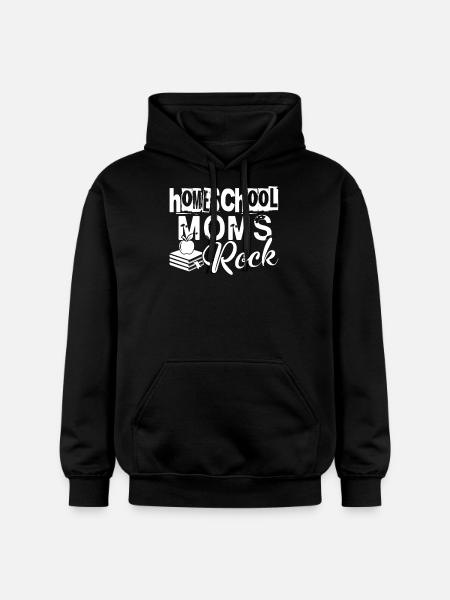 Homeschool Homeschool Moms - Gildan Unisex Softstyle® Midweight Hoodie - black