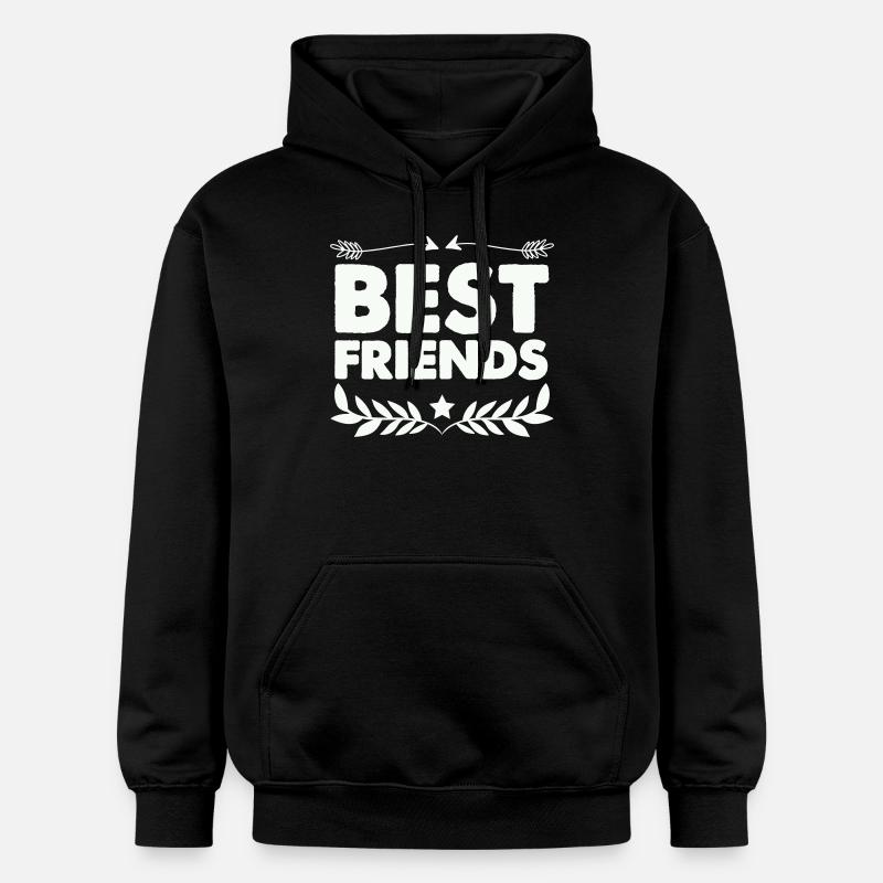 Meilleurs ami - Sweat à capuche Softstyle® Gildan Unisexe - noir