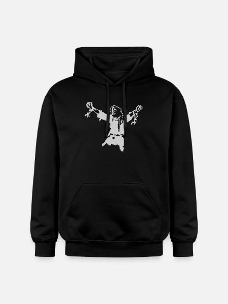 Freedom fighter - Gildan Unisex Softstyle® Midweight Hoodie - black