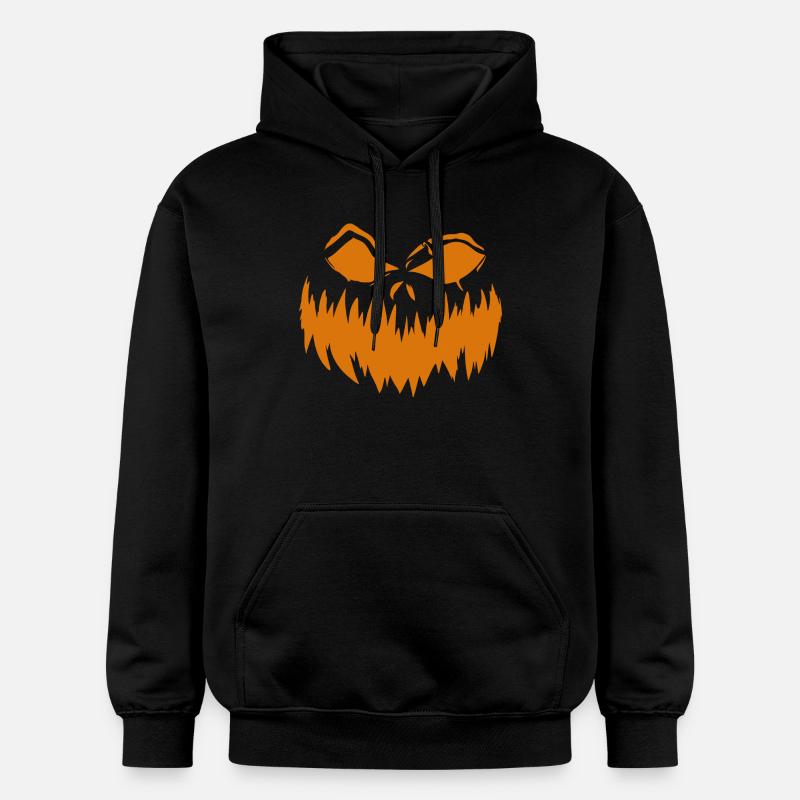 Grimace de citrouille 3 - Sweat à capuche Softstyle® Gildan Unisexe - noir