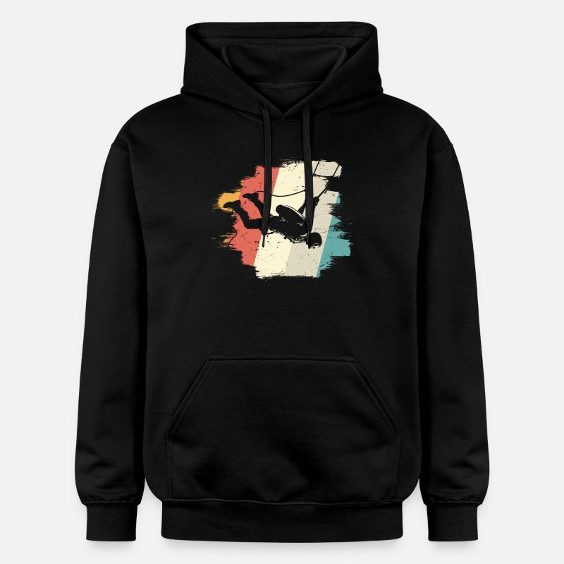 Aventures dans le ciel - Sweat à capuche Softstyle® Gildan Unisexe - noir