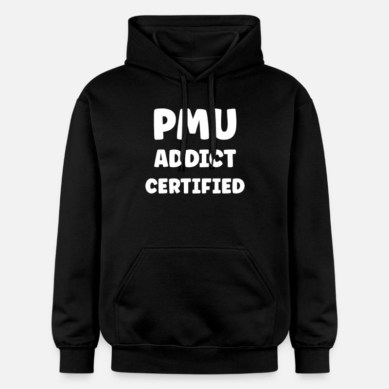 Humour PMU - Sweat à capuche Softstyle® Gildan Unisexe - noir