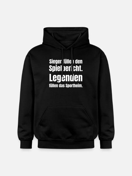 Winners write the match report - Gildan Unisex Softstyle® Midweight Hoodie - black