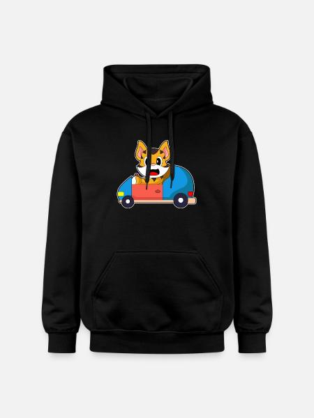 Tiger Auto - Gildan Unisex Softstyle® Midweight Hoodie - Schwarz
