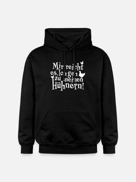 Chickens Fans - - Rooster - Chicks - Gildan Unisex Softstyle® Midweight Hoodie - black