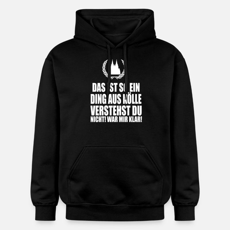 Cologne - Sweat à capuche Softstyle® Gildan Unisexe - noir