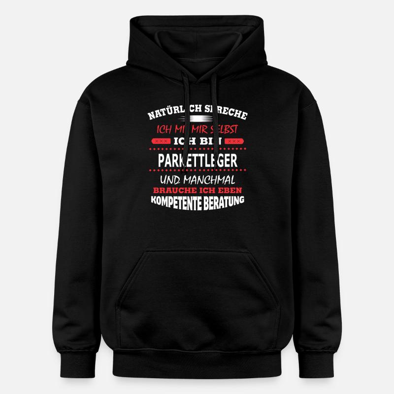 PARKETTLEGER - Gildan Unisex Softstyle® Midweight Hoodie - Schwarz