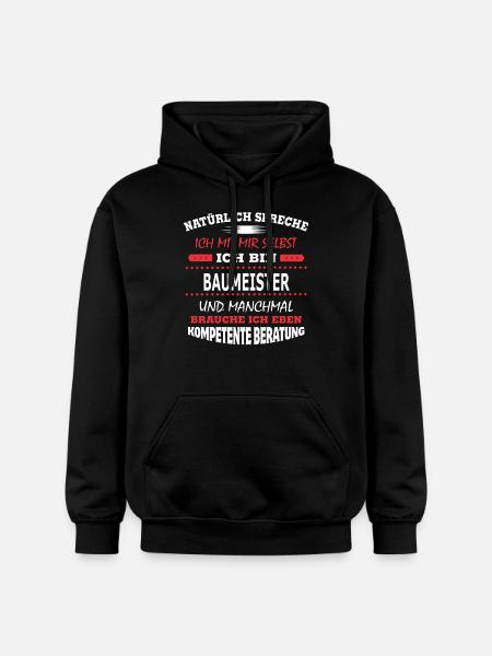 BAUMEISTER - Gildan Unisex Softstyle® Midweight Hoodie - Schwarz