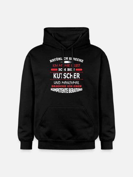 KUTSCHER - Gildan Unisex Softstyle® Midweight Hoodie - Schwarz