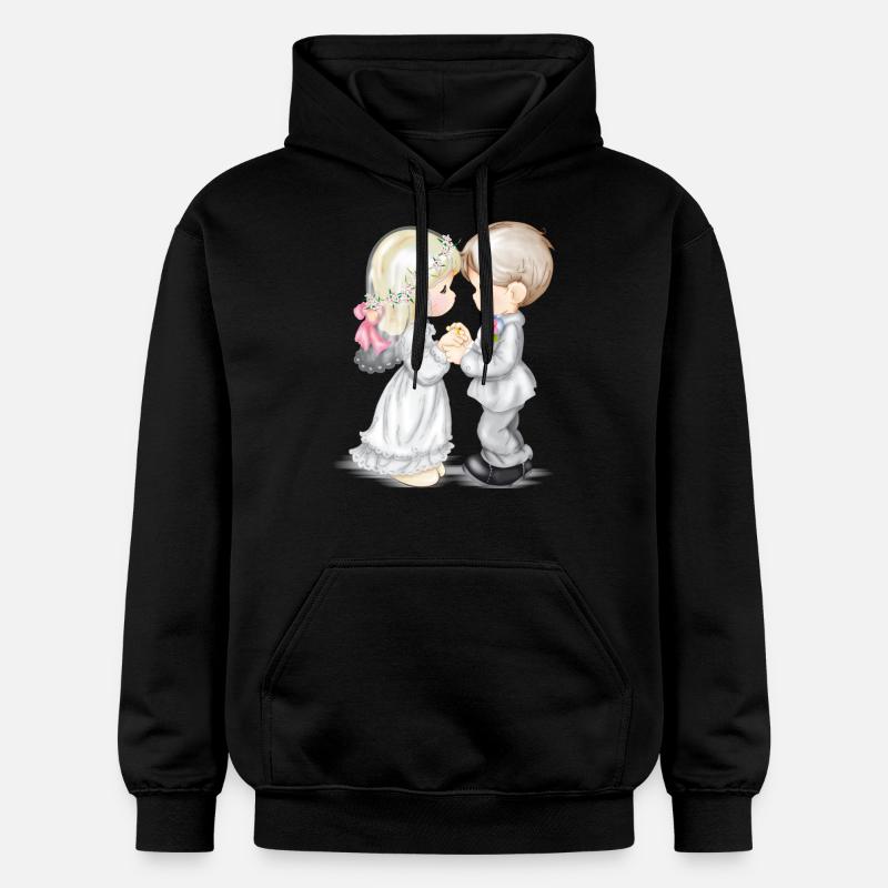 mariage - Sweat à capuche Softstyle® Gildan Unisexe - noir