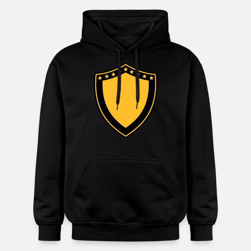 Heraldic Shield - Sweat à capuche Softstyle® Gildan Unisexe - noir