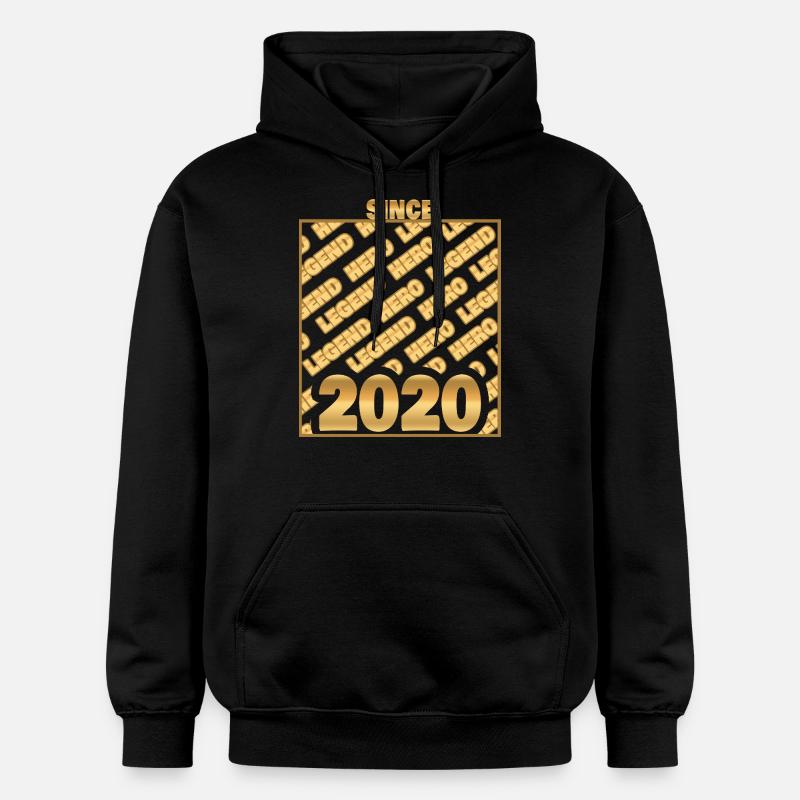 2020 - Sweat à capuche Softstyle® Gildan Unisexe - noir