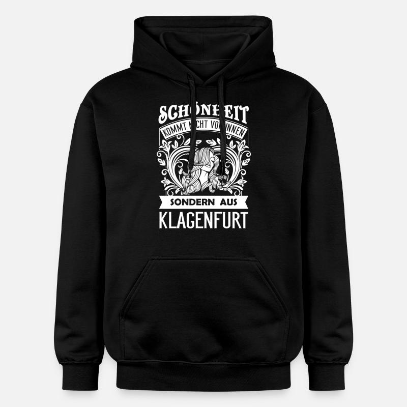 Beauté vient de Klagenfurt - à - Sweat à capuche Softstyle® Gildan Unisexe - noir