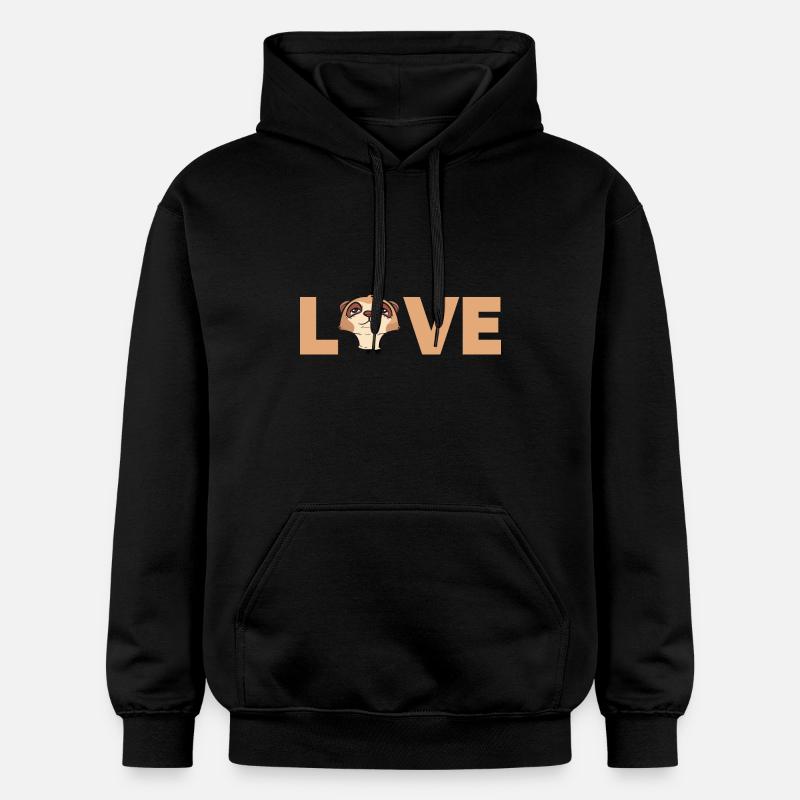 Suricate - Sweat à capuche Softstyle® Gildan Unisexe - noir