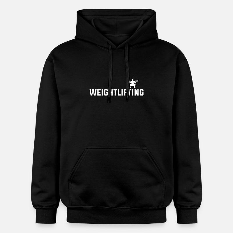 haltérophilie - Sweat à capuche Softstyle® Gildan Unisexe - noir