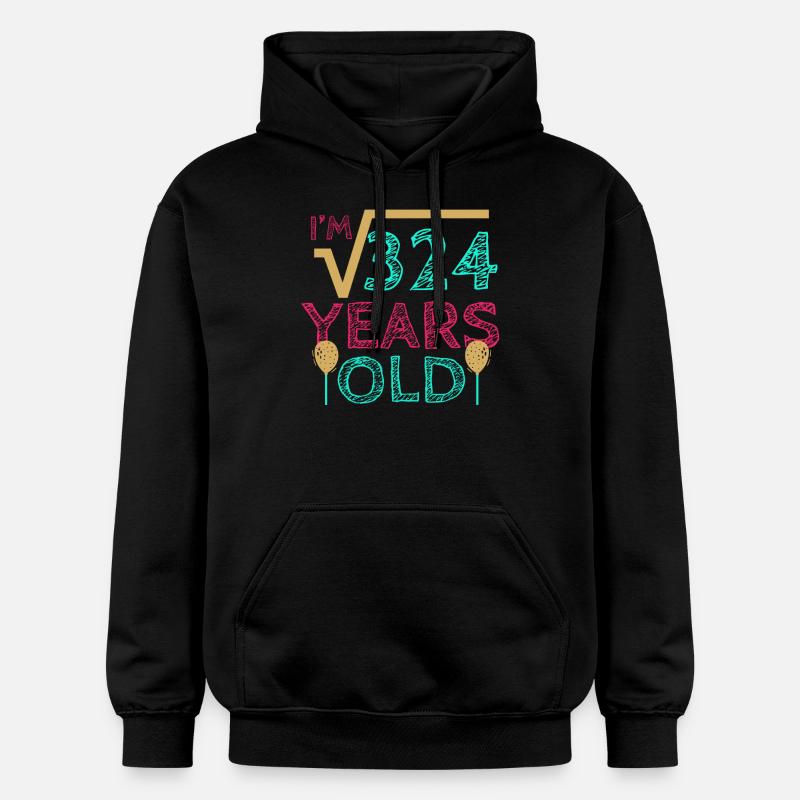 18 ans - Sweat à capuche Softstyle® Gildan Unisexe - noir