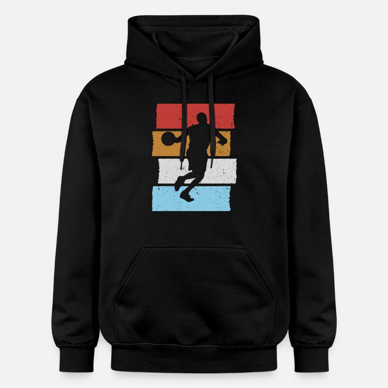 Basketteur Basketteur Sunset - Sweat à capuche Softstyle® Gildan Unisexe - noir