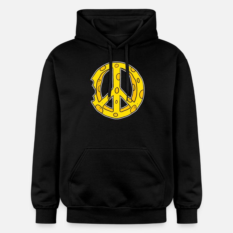 Fromage Paix Paix - Sweat à capuche Softstyle® Gildan Unisexe - noir