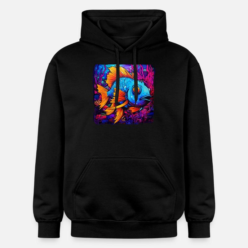 Angelfish - Sweat à capuche Softstyle® Gildan Unisexe - noir