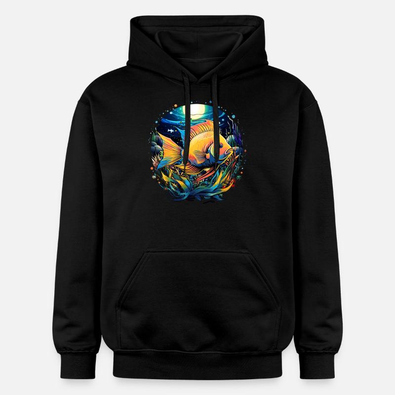 Angelfish - Sweat à capuche Softstyle® Gildan Unisexe - noir