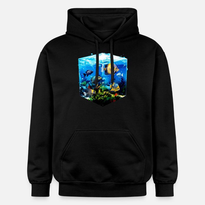 Angelfish - Sweat à capuche Softstyle® Gildan Unisexe - noir