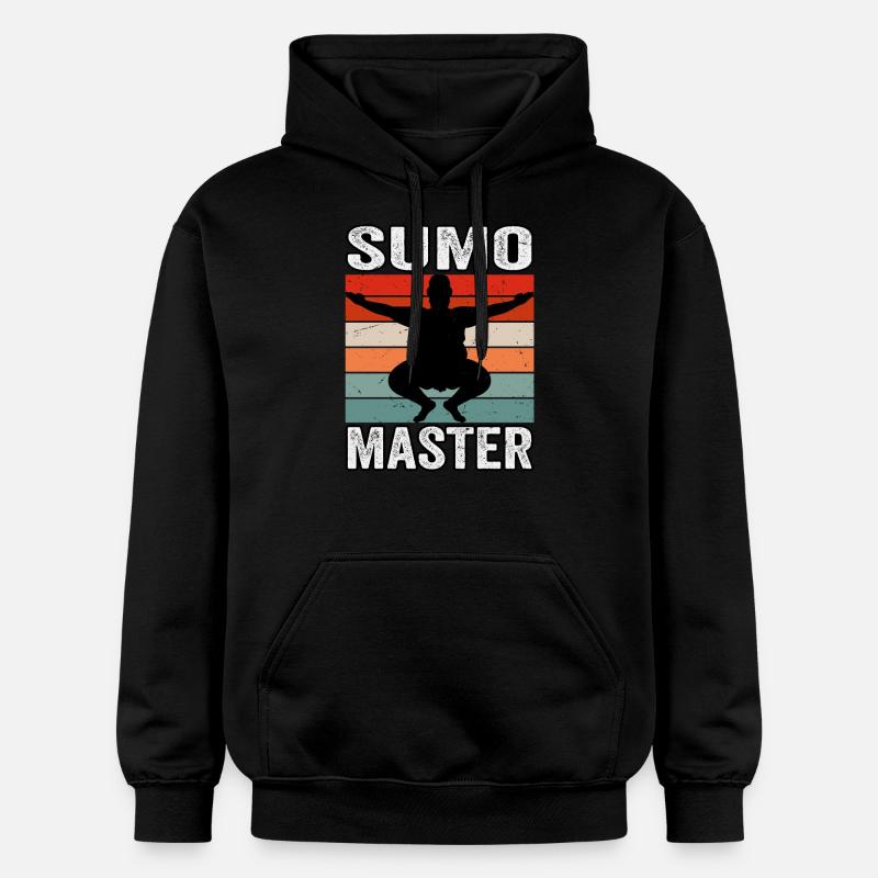 Maître de sumo - Sweat à capuche Softstyle® Gildan Unisexe - noir