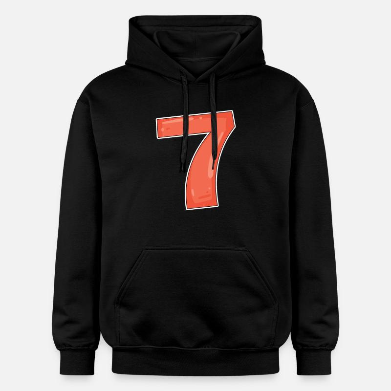 7 - Sweat à capuche Softstyle® Gildan Unisexe - noir