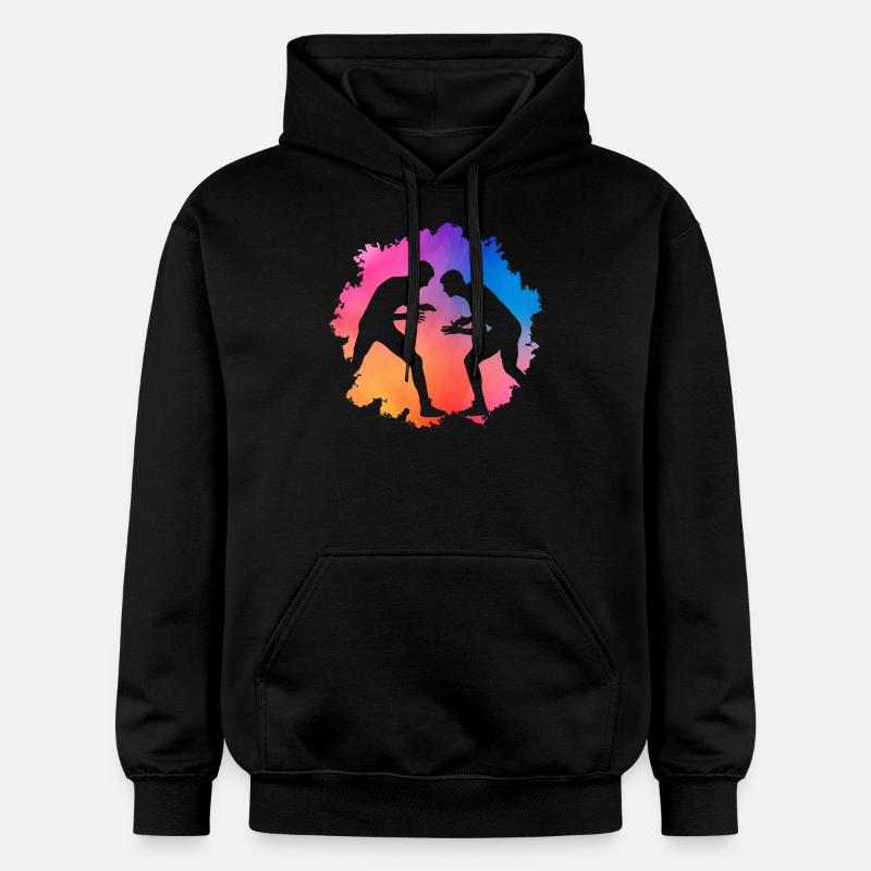 Lutte - Sweat à capuche Softstyle® Gildan Unisexe - noir