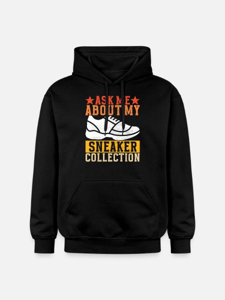 Sneakerhead Sneaker Collector - Gildan Unisex Softstyle® Midweight Hoodie - black