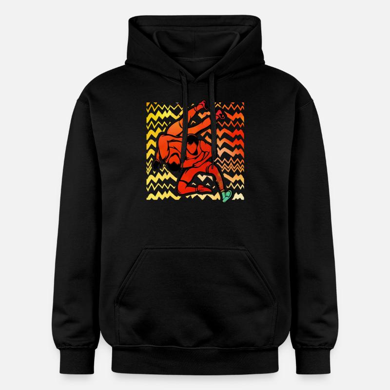 Lutte - Sweat à capuche Softstyle® Gildan Unisexe - noir