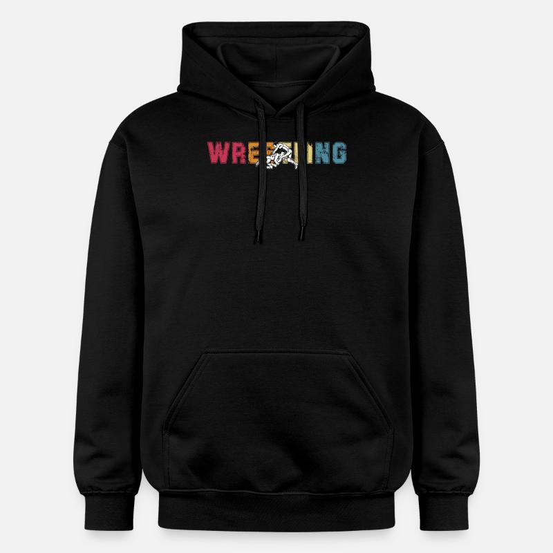 Lutte - Sweat à capuche Softstyle® Gildan Unisexe - noir