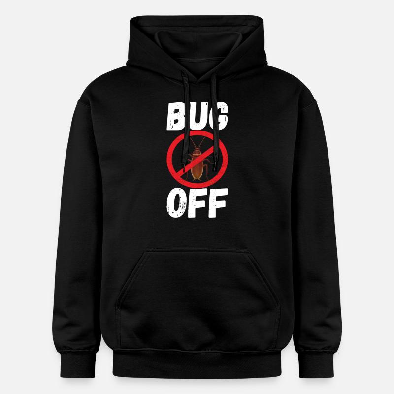 Pest Control Exterminator - Gildan Unisex Softstyle® Midweight Hoodie - black